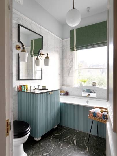 Beata Heuman, Oval Room Blue, Small Bathroom Layout, Interior Design Portfolios, London Townhouse, Bath Panel, London House, Interior Design Photos, Blue Bathroom