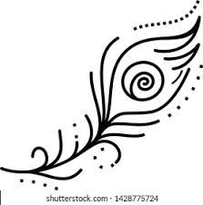 Morpankh Drawing Easy, How To Draw A Peacock Feather, Peacock Feather Doodle, Peacock Feather Outline, Peacock Outline Drawing, Peacock Outline, Peacock Feather Drawing, Cake Frosting Designs, Frosting Designs