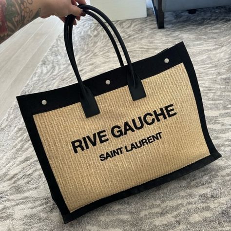 Rive Gauche Tote | Saint Laurent Bag Ysl Rive Gauche, Saint Laurent Handbags, Rive Gauche, Saint Laurent Bag, Yves Saint Laurent, Saint Laurent, Bag Lady, Shoulder Bag, Handbags