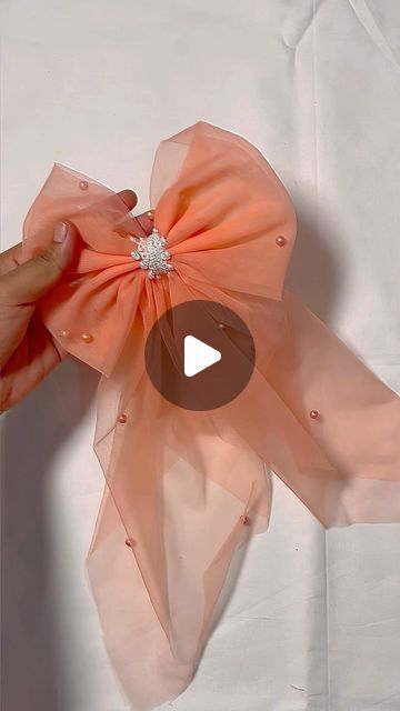 Shivangi Patel on Instagram: "DIY bow hair tie🎀
.
.
.
.
.

#trending 
#diy 
#crafts 
#hairbow 
#hairaccessories 
#trendingreels 
#new 
#sewing 
#hairclip 
#hairbow 
#handmade 
#hairaccessories 
#diyhairbows 
#fashion" Diy Bow Hair Tie, Diy Hair Ribbons, Diy Ribbon Bows For Hair, Handmade Bows For Hair, Handmade Hair Band, Tulle Bows Diy, Diy Hair Bows With Ribbon, Diy Bows For Hair, Diy Tulle Bow