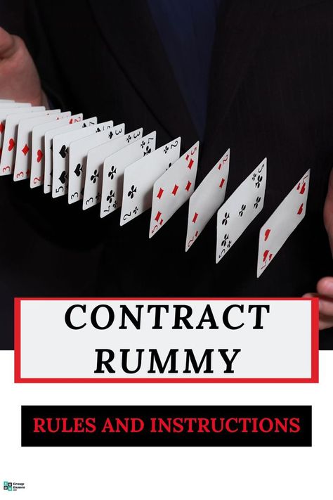 Contract Rummy (Rules and Instructions) Indoor Game Ideas, Family Indoor Games, 2 Player Card Games, Easy Card Games, Card Games For Two, Rummy Rules, How To Play Rummy, Indoor Games For Adults, Family Games Indoor