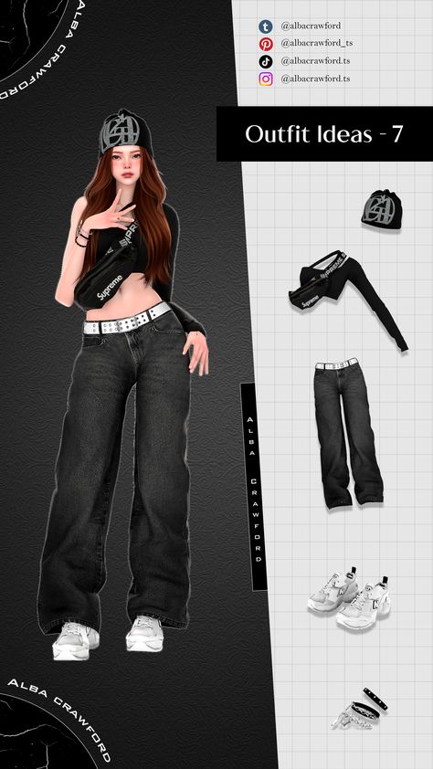 Outfit Ideas - Free download CC - TS4 lookbook - sims 4 clothing . the sims 4 cc The Sims 4 Cc Kpop Clothes Male, Sims 4 Cc Tied Shirt Around Waist, Sims 4 Cc Woman Pants, Sims 4 Name Brand Clothes, Sims 4 Cc Korean Male Clothes, Sims 4 Jungkook Cc, Sims4 Cc Clothing Male Pants, The Sims 4 Cc Clothing Free, Sims 4 Cc K Pop Clothes