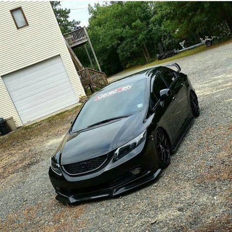 Dream car ...😍 2007 Honda Civic Modified, Honda Civic 2013 Modified, 9th Gen Civic Si, 2010 Honda Civic Coupe, 2007 Honda Civic Si, Black Honda Civic, Honda Sports Car, Car Honda Civic, Honda Civic 2013