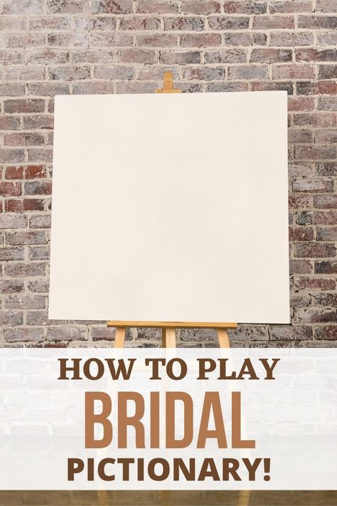 Planning a bridal shower and after some fun, funny, interactive games to play? Bridal pictionary is all of this and more! From the instructions through to alternative ways to play (plus a FREE bridal shower pictionary words download), this article will show you how to pull off one memorable team game! #bridalshowerpictionary #bridalshowerpictionarygame Bridal Shower Pictionary, Bridal Pictionary, Pictionary Words, Bridal Shower Games Funny, Tea Ideas, Shower Stuff, Interactive Games, Team Games, Interactive Game