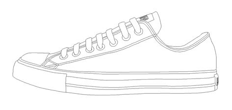 Draw Converse Shoes, Converse Drawing Sketch, Converse Shoes Sketch, Converse Outline Drawing, Converse Low-top Canvas Skate Shoes, Sneakers Drawing, Sneakers Outfit Summer, Sneakers Illustration, Sneakers Sketch