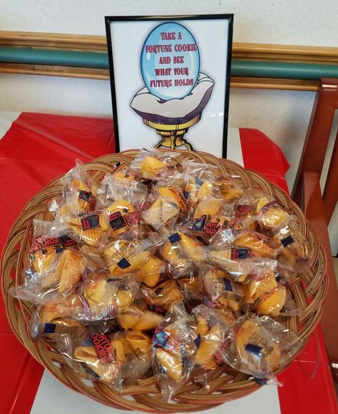 Fortune Cookie Display Cookie Display, Work Parties, Fortune Cookie, Work Party, Bulletin Boards, Bulletin Board, Farmers Market, Ethnic Recipes