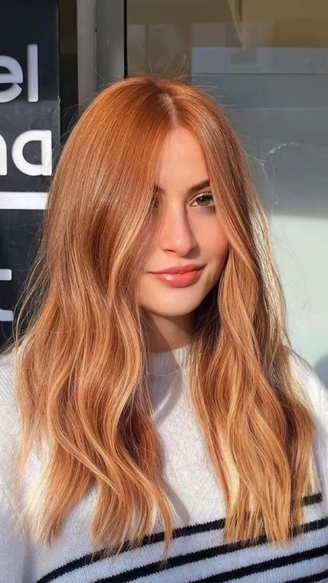 Fashion Bax Red Hair Copper, Light Copper Hair, Light Auburn Hair Color, Light Auburn Hair, Cheveux Oranges, Copper Blonde Hair, Strawberry Blonde Hair Color, Natural Red Hair, Red Hair Inspo