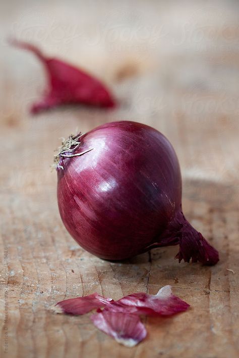 Red Onion by Federica Di Marcello | Stocksy United Red Onion Photography, Onions Photography, Onion Photography, Sliced Onion, Vegetables Photography, Vegetable Pictures, Onion Vegetable, Yellow Corn, Black Garlic