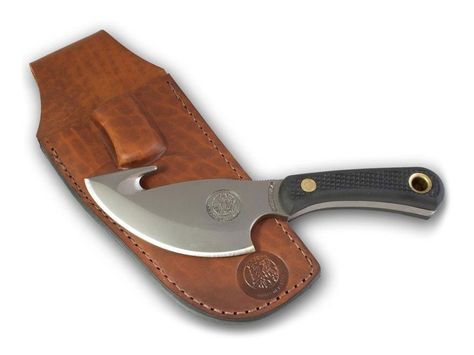 KNIVES OF ALASKA - 00010FG LIGHT HUNTER SUREGRIP KNIFE WITH LEATHER SHEATH Cable Knife, Tops Knives, Diy Knife, Skinning Knife, Knife Design, Cool Knives, Metal Projects, Hunting Gear, Fixed Blade Knife