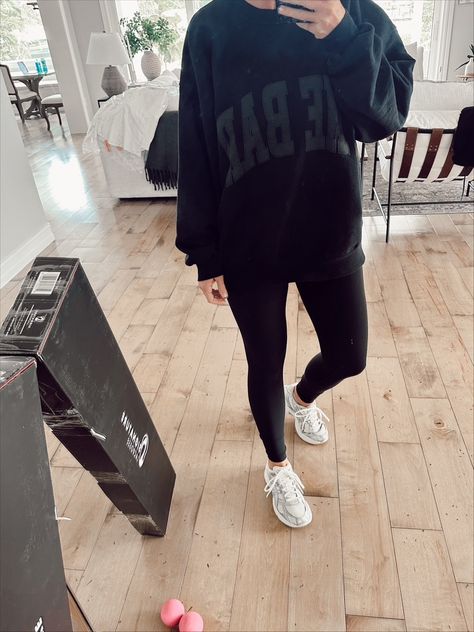 Waiting patiently for @the_______bar sweatshirt to be restocked. Until then I’ve linked a few of my favorite oversized black sweatshirts! #ShopStyle #MyShopStyle The Bar Sweatshirt Outfit, The Bar Sweatshirt, Jordan Sweatshirt, Sweatshirt Outfit, Alo Yoga, Plus Size Tops, Fashion Looks, Yoga, Plus Size