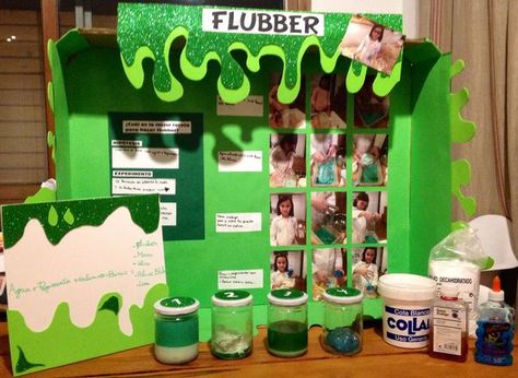 Slime Science Fair Project, Stem Fair Projects, Science Fair Display Board, Science Fair Poster, Science Project Board, Slime Science, Kids Science Fair Projects, Slime Kids, Science Fair Board