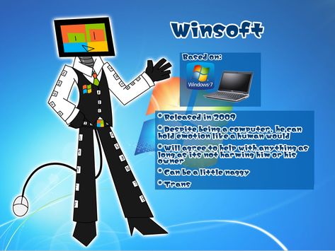 Computer head oc created by me, based off my old Windows 7 Dell laptop Keywords ignore: frutiger aero webcore aesthetic Frutiger Aero Character, Windows 7 Aesthetic, Computer Virus Aesthetic, Computer Head Oc, Dhmis Computer, Webcore Design, Old Webcore, Old Computer Aesthetic, Computer Head