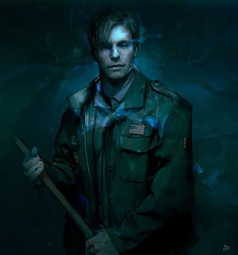 Silent Hill 2 Ps2, James Sunderland, Silent Hill Art, Silent Hill 2, Cry Of Fear, Silent Hill, Sunderland, Video Game Art, Dark Fantasy Art