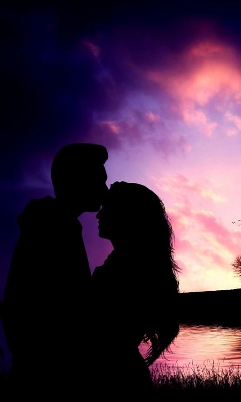 Love, hug, couple, silhouette, 480x800 wallpaper Transférer Des Photos, 480x800 Wallpaper, Couple Wallpaper Relationships, Lovers Images, Image Couple, Love Couple Wallpaper, Romantic Wallpaper, Costumes Couples, Couple Silhouette