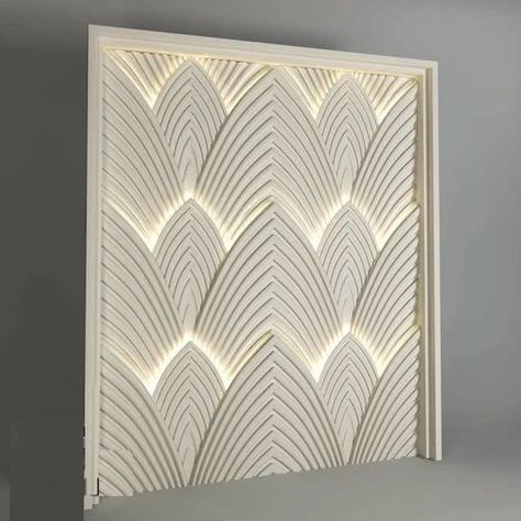 Art Deco Wall Panelling, Art Deco Panel, Wall Cladding Designs, Kitchen Silver, Paneled Walls, Deco Panel, Cladding Design, Wall Texture Design, Simple Decoration