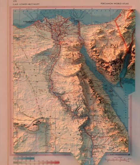 Ancient Egypt Map, Map Of Egypt, Topography Map, Egypt Map, Ancient Egypt, Geography, Egypt, Hobbies, Castle