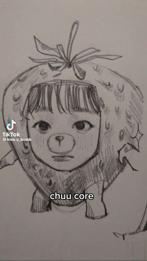 Chuu Core Drawing, Art Styles Paper, Chuu Drawing, Cute Notebook Paper, Chuu Core, Shading Painting, Drawing Shading, Dog Printable, Painting Aesthetic