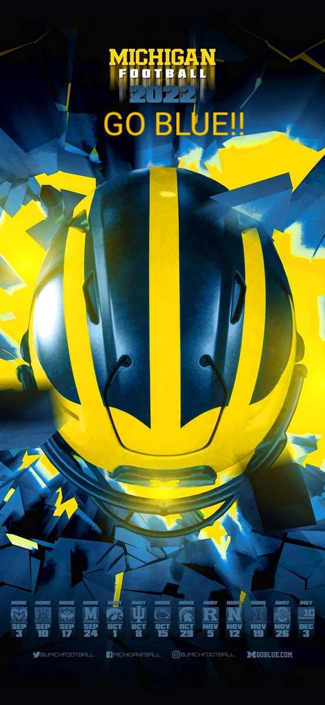 Michigan Football Wallpaper, Msu Football, 2022 Wallpaper, Michigan Wolverines Football, Wolverines Football, Football Wallpapers, Fall Football, Michigan Football, Free Use