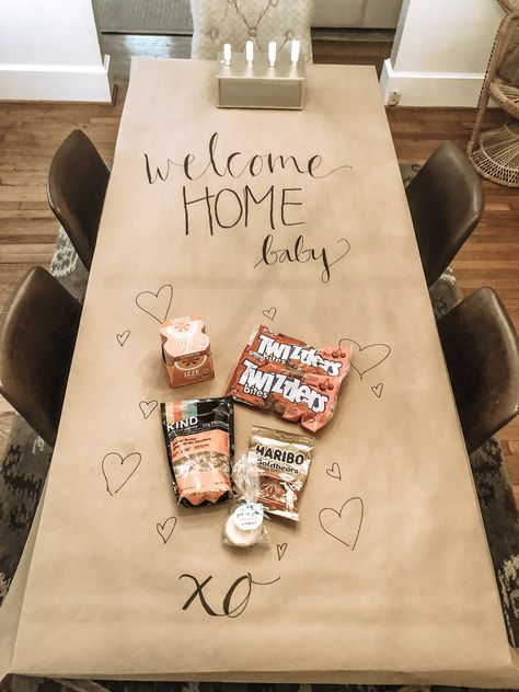 Welcome Boyfriend Home, Coming Home Surprise For Boyfriend, Welcome Back Home Surprise Ideas Sister, Welcome Home Set Up For Boyfriend, Welcome Home Deployment Ideas, Welcome Home Boyfriend Ideas, Welcome Home Romantic Ideas, Welcome Home Surprise Decoration, Welcome Home Gifts For Friends