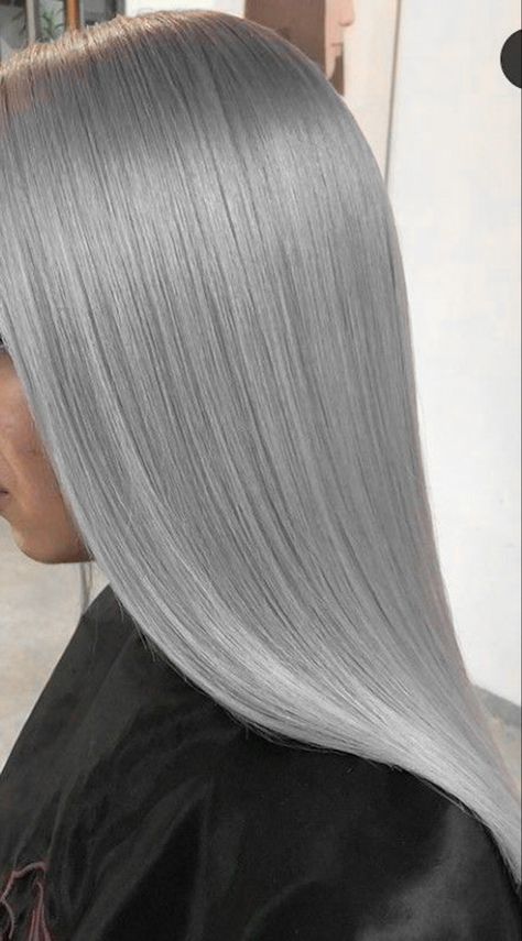 Ash Grey Platinum Hair, Gray Ash Blonde Hair, White Hair Blended Roots, Hair Light Ash Grey, Light Gray Hair Color, Ice Hair Color, Ice Grey Hair, Ash White Hair, Light Silver Hair