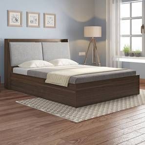 undefined Furniture Tyra Storage Bed Double Bed Design Wooden Modern, Latest Wooden Bed Designs Modern, Bed Design Wooden, Latest Wooden Bed Designs, Double Bed Design, Urban Ladder, Simple Bed Designs, Double Bed Designs, Walnut Bed