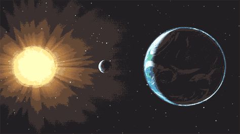 Understanding the science behind our physical world is an amazing journey! Solar System Gif, Solar System Animation, Ring Around The Moon, Nasa Goddard, Partial Eclipse, Hubble Images, Sun And Earth, Solar Eclipses, Ring Of Fire