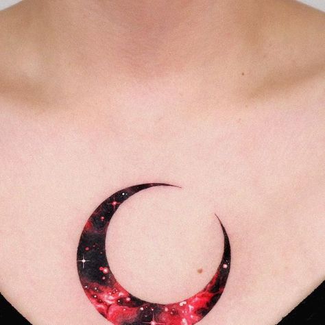 Red Moon Tattoo, Red Moon, January 11, Tattoo Styles, Moon Tattoo, I Tattoo, Cool Tattoos, Tatting, Style Me