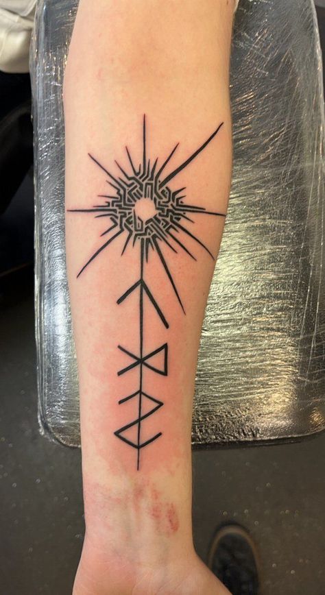 Outerwilds Tattoo, Outer Wilds Tattoo, P Tattoo, Mystical Tattoos, Universe Tattoo, Wild Tattoo, Wicked Tattoos, Gaming Tattoo, Old Tattoos