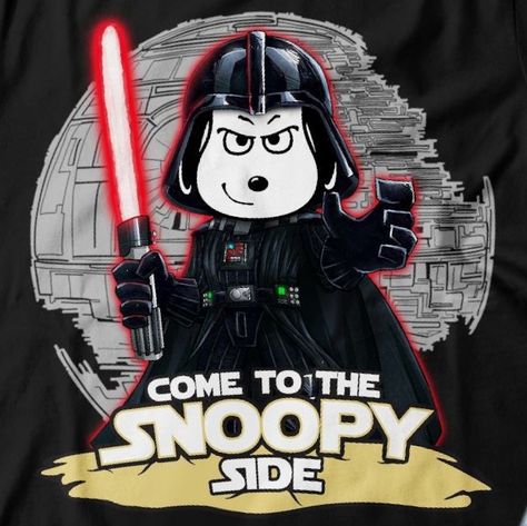 Star Wars and The Peanuts Snoopy Things, Goodnight Snoopy, Peanuts Charlie Brown Snoopy, Snoopy Comics, Snoopy Shirt, Funny Nerd, Snoopy Funny, Peanuts Charlie Brown, Peanuts Cartoon