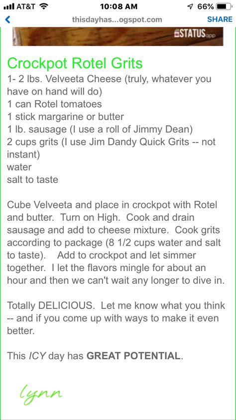 Rotel Cheese Grits Crockpot, Rotel Sausage Grits Crockpot, Rotel Grits Crockpot, Rotel Cheese Grits, Rotel Grits, Crockpot Grits, Rotel Cheese, Brunch Foods, Sausage Crockpot