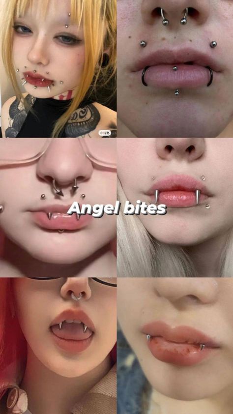 Lip piercing Pandora Bracelet Charms Ideas, Lip Piercing Jewelry, Pretty Ear Piercings, Face Piercings, Cool Piercings, Facial Piercings, Cute Piercings, Types Of Piercings, Body Jewelry Piercing