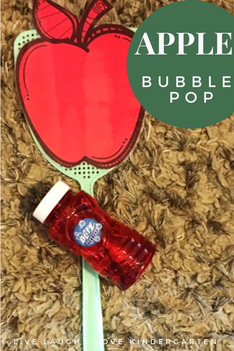 Practice some gross motor skills by popping apple scented bubbles using a fly swatter. Gross Motor Apple Activities, Apple Fine Motor For Toddlers, Apple Gross Motor Activity, Apple Games For Preschool, Fall Gross Motor Activities For Toddlers, Fall Gross Motor Activities, Apple Toddler Activities, Apples For Toddlers, Toddler Apple Activities