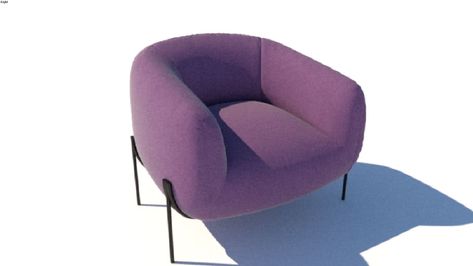 Armchair SABA GEO 3dwarehouse Sketchup, Interior Ceiling Design, Sketchup Model, 3d Warehouse, Shower Design, Architectural Inspiration, Tub Chair, Ceiling Design, Hotels Room