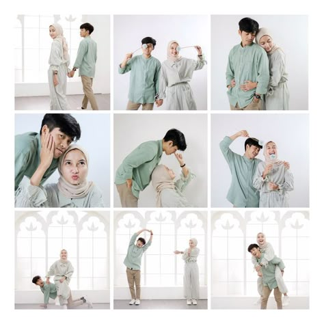 Prawedding Konsep Outdoor Casual, Casual Prewedding Outfit, Selfphoto Studio Ideas, Inspirasi Prewedding Outdoor, Ide Prewedding Casual, Prewedding Ideas Outdoor Casual, Prewed Studio Casual, Self Studio Photoshoot Ideas, Prewedding Outfit Ideas Casual