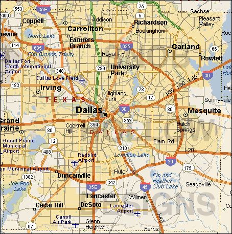 Dallas Map, Printable Maps, Dallas Texas, San Antonio, Dallas, Texas, Map, Quick Saves