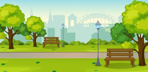 A park in urban city Premium Vector | Free Vector #Freepik #vector #freebackground #freetree #freetravel #freecity Cartoon Park, Background Tree, Street Background, Episode Interactive Backgrounds, Background Cartoon, Episode Backgrounds, Arte Indie, City Vector, City Cartoon