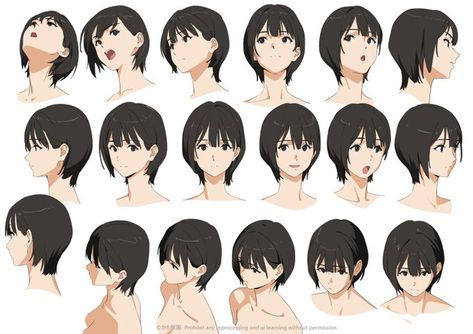 Anime Face Shapes, Head Angles, Face Angles, 얼굴 드로잉, Face Drawing Reference, Manga Drawing Tutorials, Seni Origami, 캐릭터 드로잉, Anime Expressions