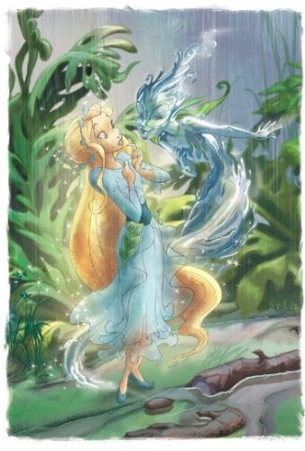 Water Sprite, Disney Fairies Pixie Hollow, Hollow Book, Water Fairy, Mermaid Lagoon, Pixie Hollow, Disney Fairies, Follow Back, Rain Clouds