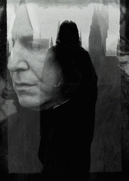 Snape X Reader, Snape Wallpaper, Harry Hermione Ron, Snape Always, Hp Characters, Dark Harry, A Little Bit Dramatic, Snape And Lily, Severus Snape Fanart