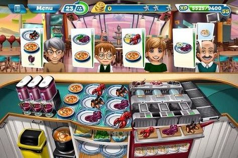 Play Cooking Fever to become a Great Chef Cooking Fever Game, Fever Images, Cooking Fever, Kitchen Games, Chef Cooking, Cooking Games, Free Gems, Knife Set Kitchen, Hack Online