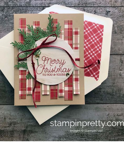 Stampin Up Weihnachten, Mary Fish, Stamped Christmas Cards, Stampin Pretty, Simple Christmas Cards, Christmas Card Inspiration, Homemade Christmas Cards, Stampin Up Christmas Cards, Christmas Card Crafts