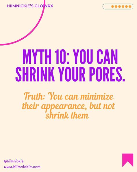 Pause, Reflect, and Learn. It's time to sift through the noise and debunk the most pervasive skincare myths. We've all been told things about skincare that are more fiction than fact, and it’s time to clear the air. Stay tuned as we uncover the truth about skincare, the facts, the myths, and everything in between. It's time for some skincare education! Which of these skincare myths did you believe? #skincaremyths #hiimnickie #truthbetold #skincarecommunity #skincareeducation Skincare Education, Skincare Myths, Skin Care Myths, Body Breakouts, Different Types Of Acne, About Skincare, Skincare 101, Natural Acne Remedies, Sun Damaged Skin