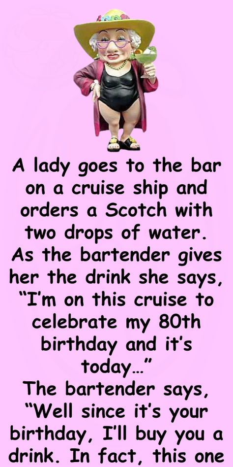 80 Year Old Lady Goes For A Birthday Drink Honeymoon Jokes, Funny Math Jokes, Witty Jokes, Old Lady Humor, Birthday Drinks, Mom Thoughts, Wife Humor, Math Jokes, Work Jokes