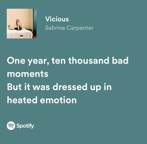 Vicious Sabrina Carpenter Lyrics, Vicious Sabrina Carpenter, Sabrina Carpenter Quotes, Sabrina Lyrics, Wall Doodles, Sabrina Carpenter Lyrics, Sabrina Core, Sabrina Carpenter Songs, Im Moving On