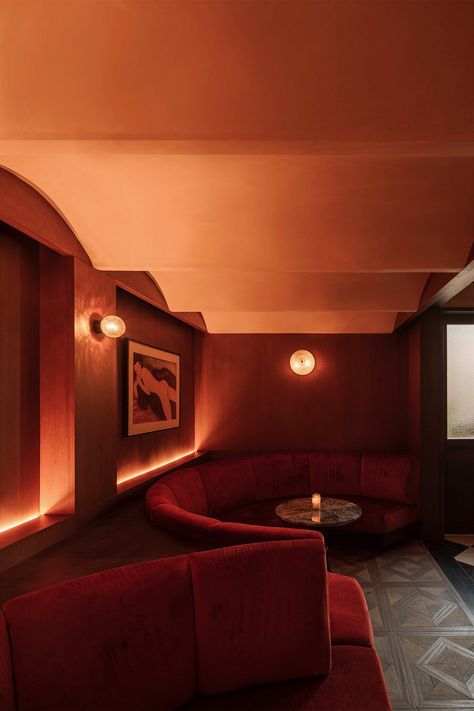 An Ode to the Negroni — Design Anthology Aperitivo Bar, Marble Bar Top, South Jakarta, Design Anthology, Concrete Effect Paint, Local Furniture, Bar Interior, Lounge Design, Bar Design Restaurant