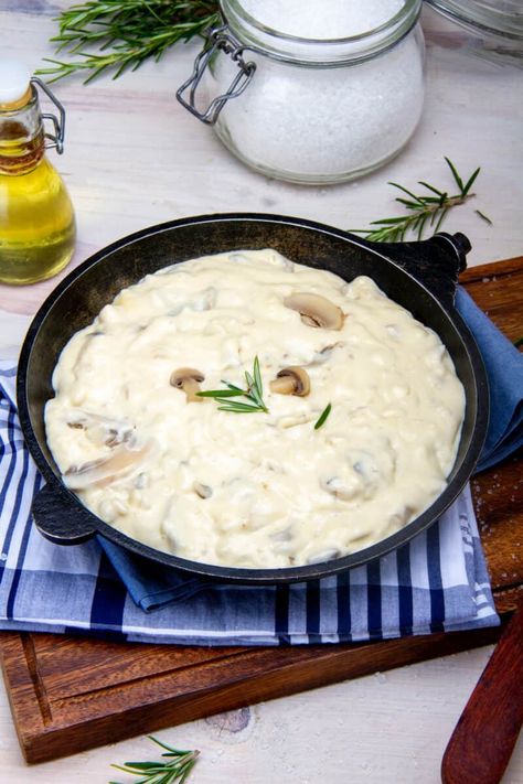 Mushroom Sauce Without Cream - Foods Guy Mushroom Sauce Without Cream, Creamy Mushroom Sauce Recipe, Mushroom Dip, Mushroom Sauce Recipe, Cooking Cream, Alfredo Sauce Recipe, Creamy Mushroom Sauce, Steak Sauce, Creamy Mushrooms