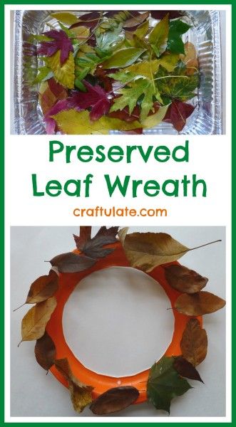 Preserved Leaf Wreath Fall Leaves Activities, Plate Wreath, Autumn Preschool Theme, Creative Art Activities, Preschool Crafts Fall, Preschool Fall, Fall Preschool Activities, Fall Lessons, Fun Fall Crafts