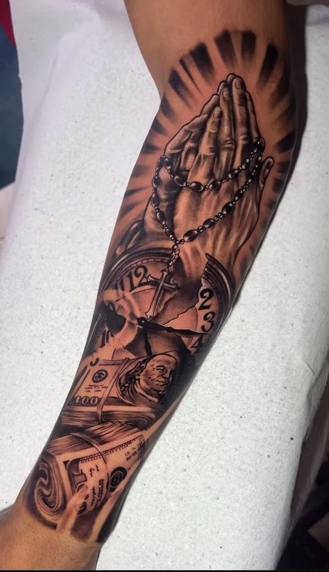 Outer Forearm Tattoo Men Sleeve, Children Name Tattoo Ideas For Men, Arm Tattoos For Guys Forearm, Valkyrie Tattoo, Nice Tattoos, Cross Tattoo For Men, Tattoos With Kids Names, Half Sleeve Tattoos For Guys, Tattoos For Black Skin