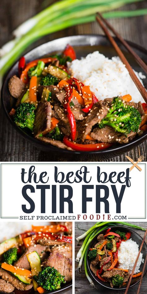 Best Beef Stir Fry, Dinner Protein, Steak Stirfry Recipes, Stir Fry Sauce Recipe, Vegetable Stir Fry Recipe, Wok Recipes, Easy Stir Fry Recipes, Beef Stir Fry Recipes, Healthy Stir Fry