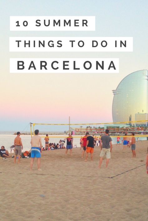 Good weather definitely comes with lots of good times in Barcelona! Here are the best things to do in summer in Barcelona, from festivals to summer eats. Summer In Barcelona, Things To Do In Summer, Things To Do In Barcelona, To Do In Barcelona, Barcelona Spain Travel, Spain Trip, Summer Eats, Perfect Things, Travel Spain